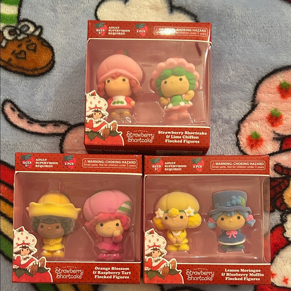 Strawberry Shortcake Collectible Figures Set